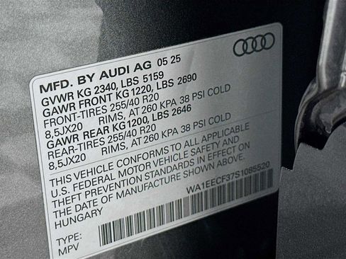 New 2025 Audi Q3 2.0T Premium Plus image 30