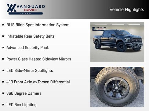 Used 2017 Ford F150 Raptor w/ Equipment Group 802A Luxury AWD/4WD image 26