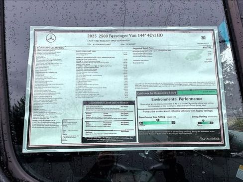 New 2025 Mercedes-Benz Sprinter 2500 image 17