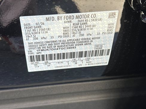 New 2026 Ford Explorer Active w/ Active Comfort Package RWD image 30