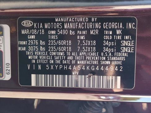 Used 2019 Kia Sorento EX w/ EX Premium Package FWD image 25