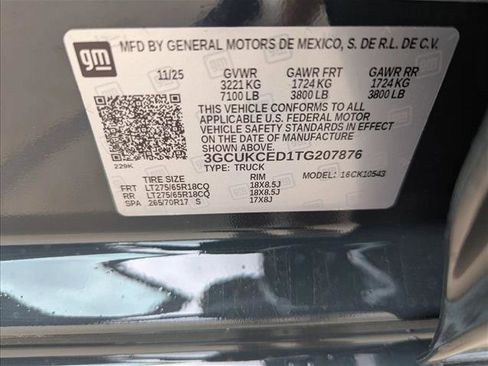 New 2026 Chevrolet Silverado 1500 Custom Trail Boss image 20