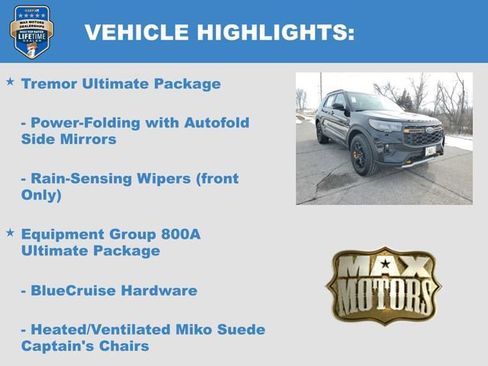 New 2026 Ford Explorer Tremor w/ Tremor Ultimate Package image 11