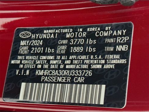 Certified 2024 Hyundai Venue Limited image 35