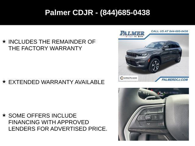 Certified 2024 Jeep Grand Cherokee Limited 4xe w/ Trailer Tow Package AWD/4WD image 30
