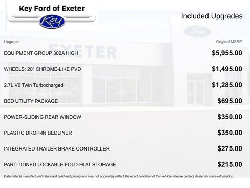 Certified 2022 Ford F150 XLT w/ Equipment Group 302A High AWD/4WD image 12