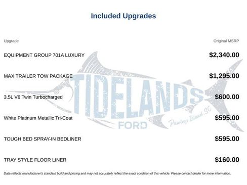 Certified 2019 Ford F150 Platinum w/ Equipment Group 701A Luxury AWD/4WD image 2