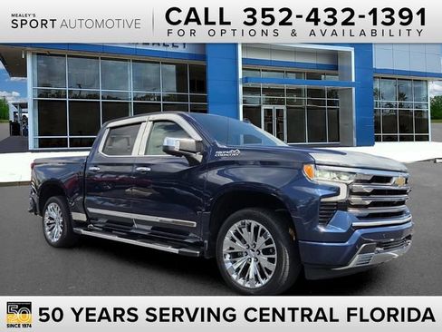 Certified 2022 Chevrolet Silverado 1500 High Country w/ Technology Package AWD/4WD image 1