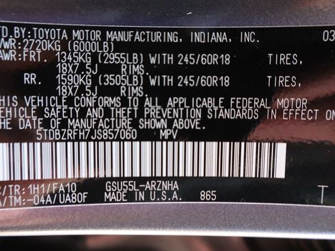 Used 2018 Toyota Highlander Plus AWD/4WD image 48