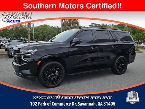 Used 2021 Chevrolet Tahoe RST w/ Luxury Package AWD/4WD image 1