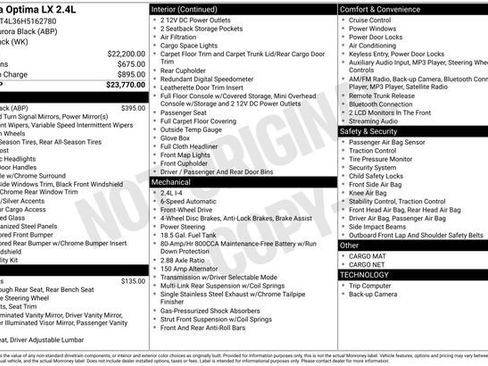 Used 2017 Kia Optima LX image 34