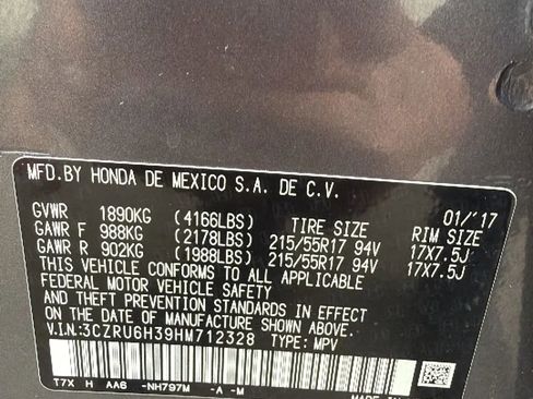 Used 2017 Honda HR-V LX image 31