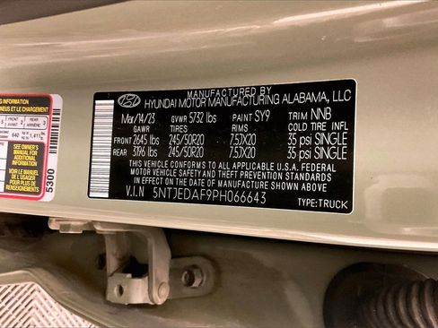 Certified 2023 Hyundai Santa Cruz Limited image 27