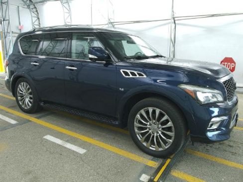 Used 2015 INFINITI QX80 4WD w/ 22" Wheel Package image 2