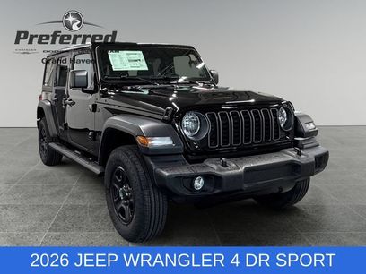New 2026 Jeep Wrangler Unlimited Sport