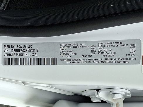 Certified 2025 RAM 1500 Lone Star AWD/4WD image 27