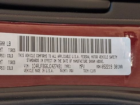 Used 2018 Jeep Grand Cherokee Limited AWD/4WD image 27