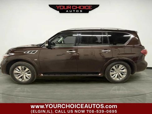 Used 2017 INFINITI QX80 4WD w/ Driver Assistance Package image 2