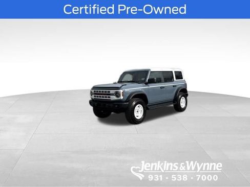 Certified 2025 Ford Bronco Heritage Edition AWD/4WD image 1