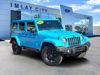 Used 2017 Jeep Wrangler Unlimited Sahara