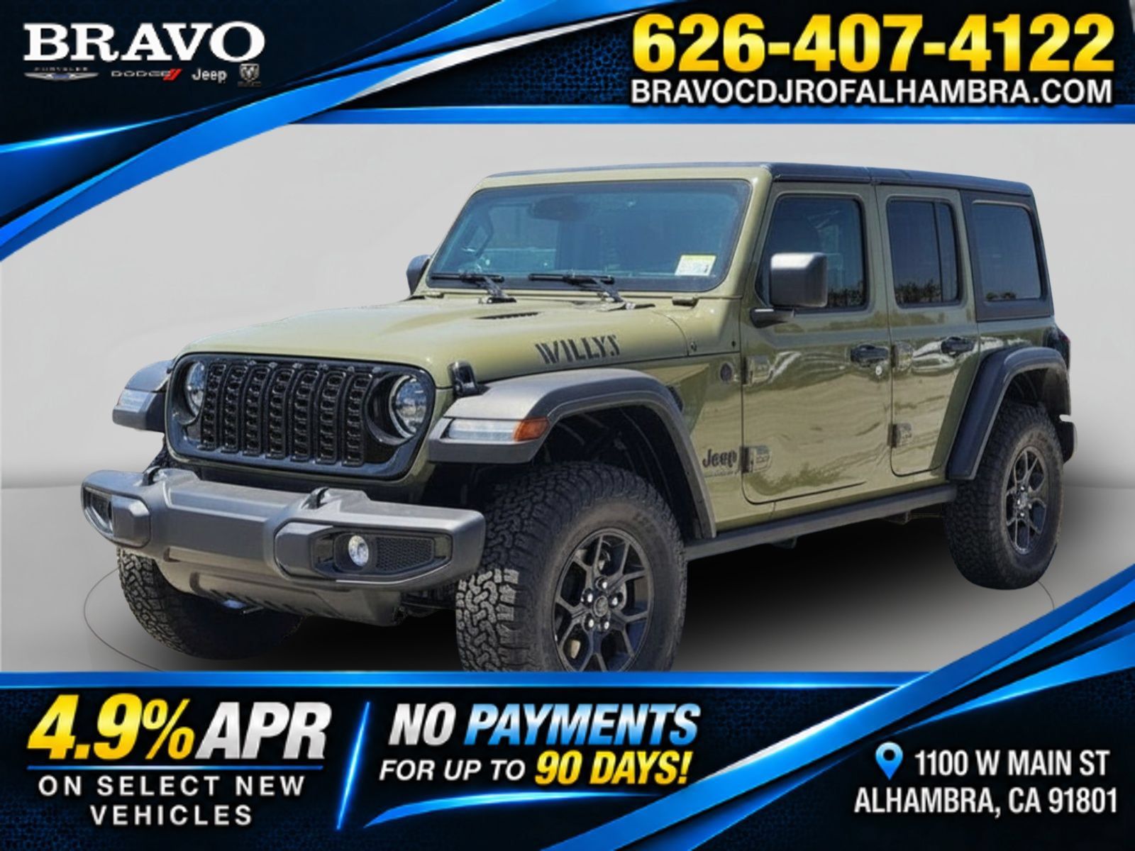 New 2026 Jeep Wrangler Unlimited Sport AWD/4WD image 1