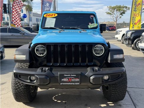 Used 2021 Jeep Wrangler Unlimited Sport AWD/4WD image 2