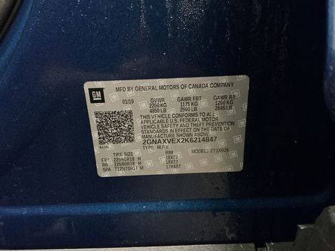 Used 2019 Chevrolet Equinox LT AWD/4WD image 50