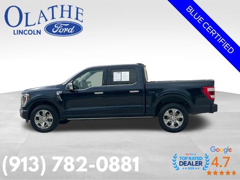 Certified 2023 Ford F150 Platinum w/ Equipment Group 701A High image 2