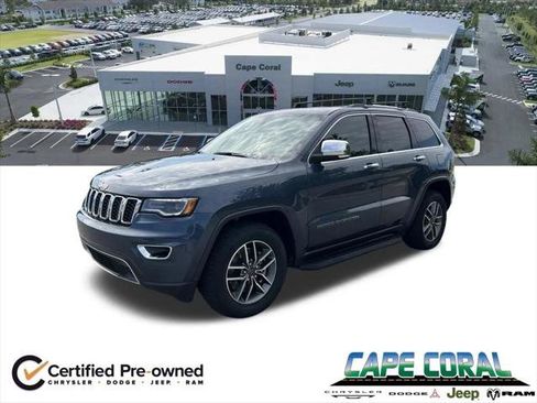 Certified 2021 Jeep Grand Cherokee Limited w/ Premium Lighting Group AWD/4WD image 1