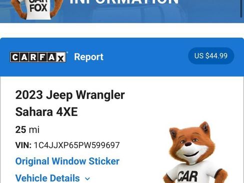 Used 2023 Jeep Wrangler Unlimited Sahara w/ Cold Weather Group AWD/4WD image 8