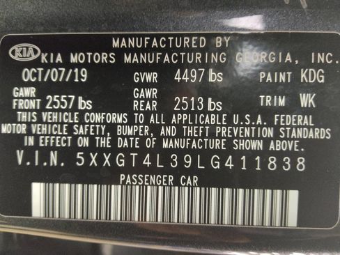 Used 2020 Kia Optima LX FWD image 33