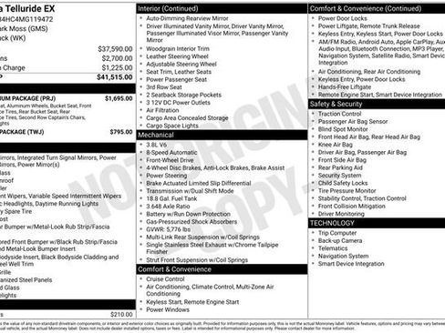 Used 2021 Kia Telluride EX w/ EX Premium Package image 27