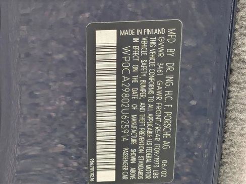 Used 2002 Porsche Boxster image 21