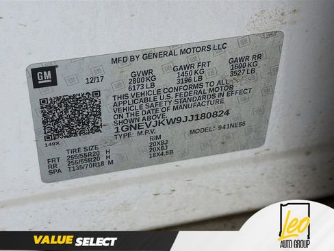 Used 2018 Chevrolet Traverse Premier AWD/4WD image 35