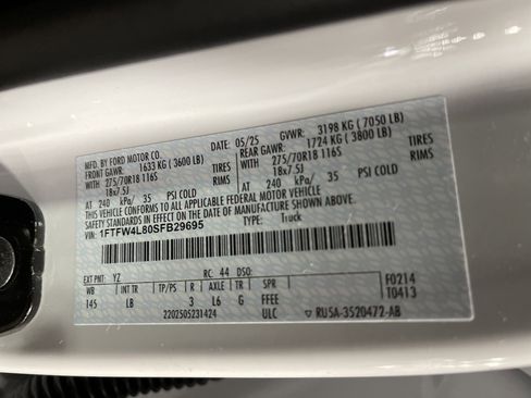 Used 2025 Ford F150 Tremor w/ Bed Utility Package image 28