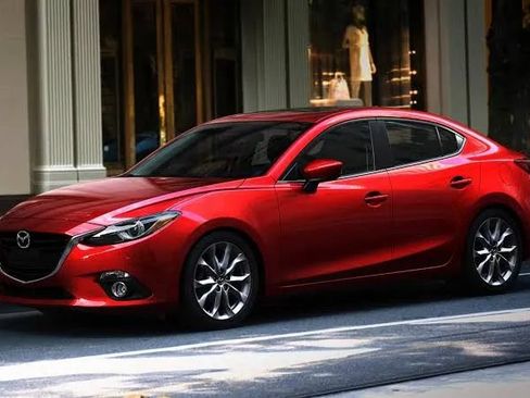 Used 2016 MAZDA MAZDA3 i Touring w/ Popular Equipment Package FWD image 1