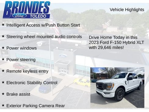 Used 2023 Ford F150 XLT w/ Equipment Group 302A High AWD/4WD image 32