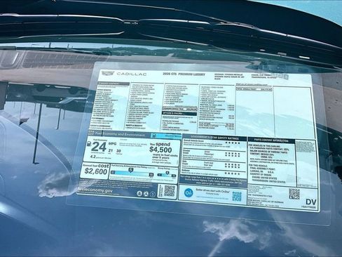 New 2026 Cadillac CT5 Premium Luxury w/ Technology Package AWD/4WD image 14
