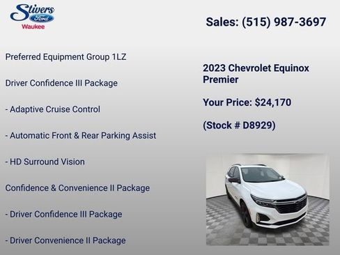 Used 2023 Chevrolet Equinox Premier image 7