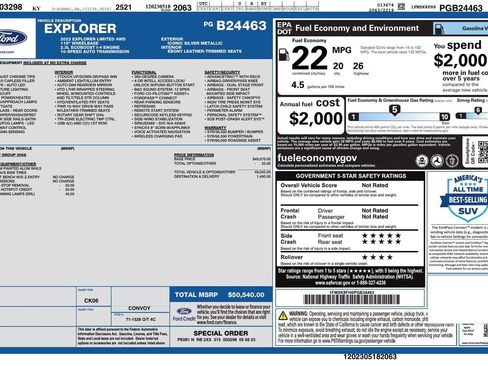 Used 2023 Ford Explorer Limited image 23