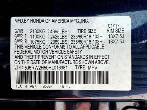 Used 2017 Honda CR-V EX image 19