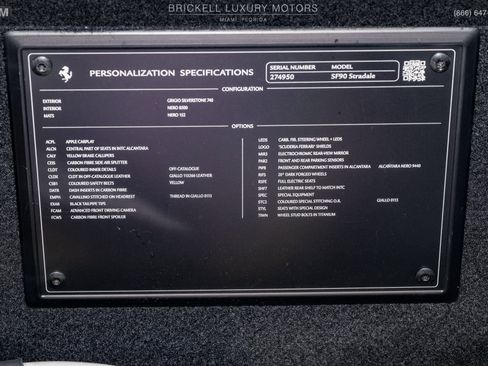 Used 2022 Ferrari SF90 Stradale AWD/4WD image 35