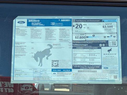 New 2025 Ford Bronco 4-Door image 17