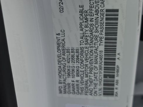 Used 2024 Honda Accord EX image 32