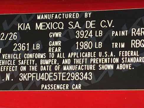 New 2026 Kia K4 GT-Line Turbo FWD image 32
