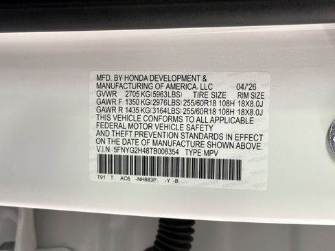 New 2026 Honda Pilot EX-L image 20