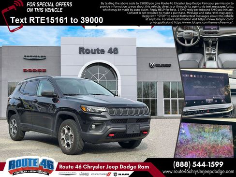 Used 2022 Jeep Compass Trailhawk w/ Trailhawk Convenience Group image 1