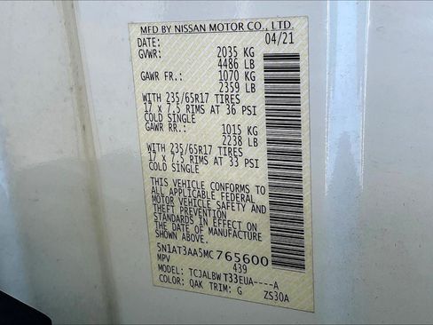 Used 2021 Nissan Rogue S FWD image 34