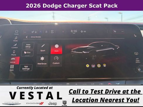New 2026 Dodge Charger Scat Pack w/ Blacktop Package AWD/4WD image 17