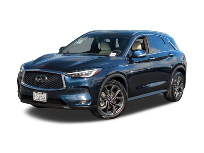 Used 2021 INFINITI QX50 Autograph w/ Premium White Leather Package